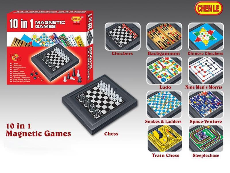 10-In-1 Magnetic Game
