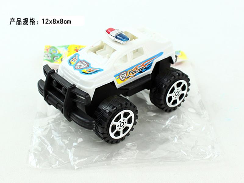 Friction Off-Road Police Car