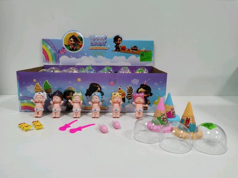 18 2.5-Inch Vinyl Nap Dolls With Accessories