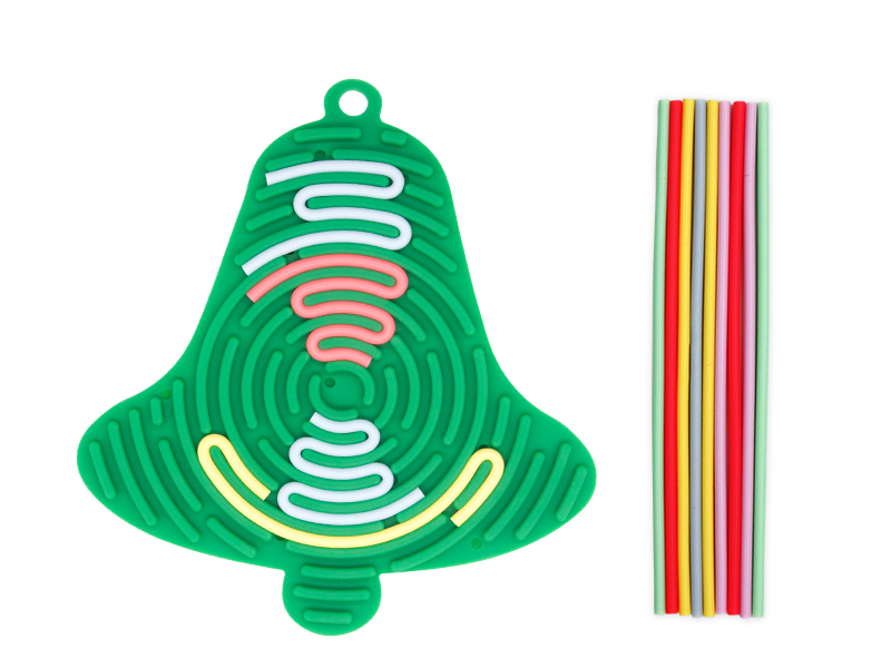 Children Silicone Sensory Activity Board(Bell Shape)