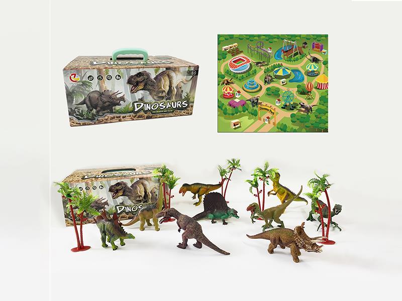 15PCS Dinosaur Paradise