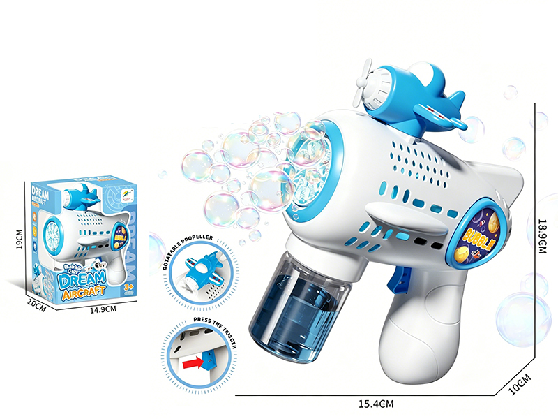 12 Holes B/O Airplane Bubble Gun