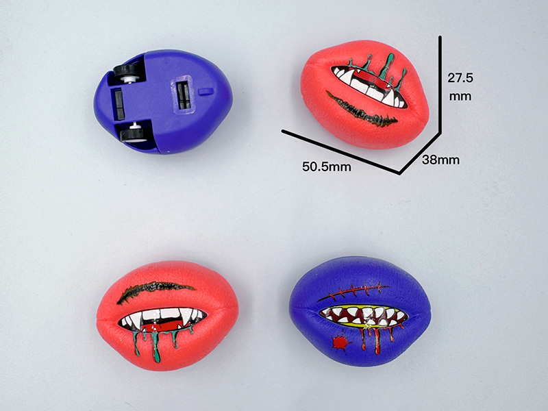 Halloween Funny Mouth Pull Back Car(UV Printing)