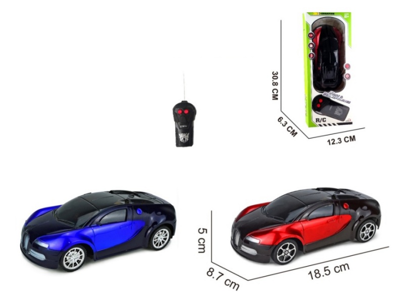 2-Channel  Remote Control Bugatti