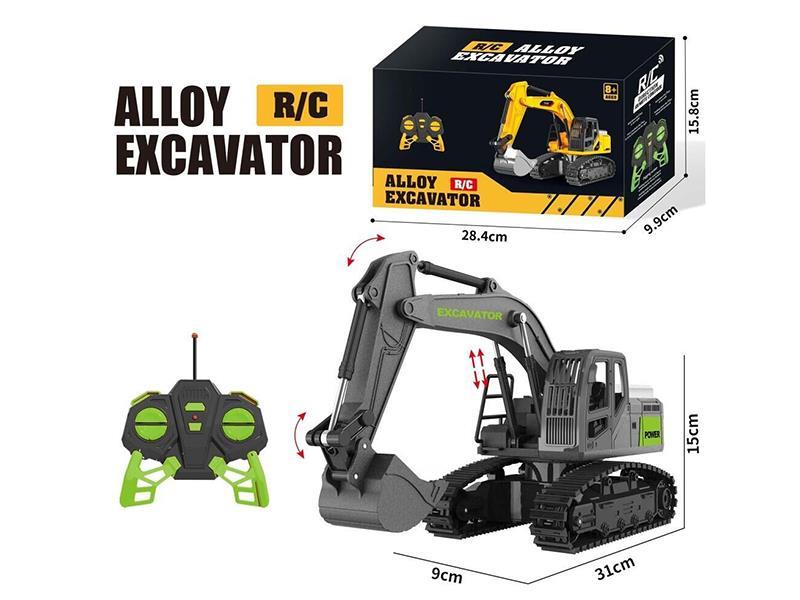 6CH Remote Control Alloy Excavator