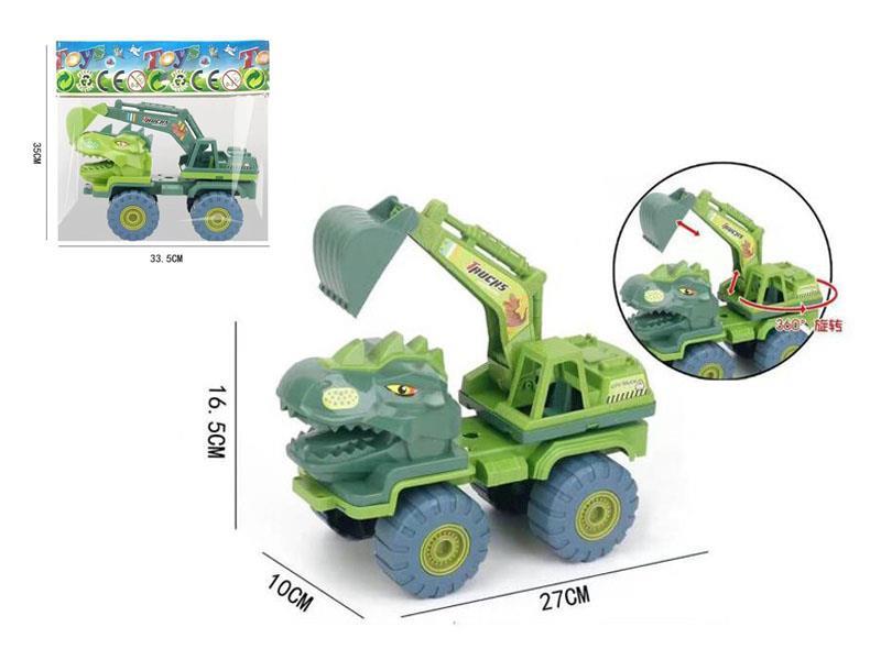 Slide Engineering Vehicle Dinosaur Hook Machine