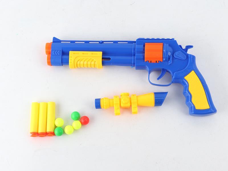 Revolver Soft Bullet Gun
