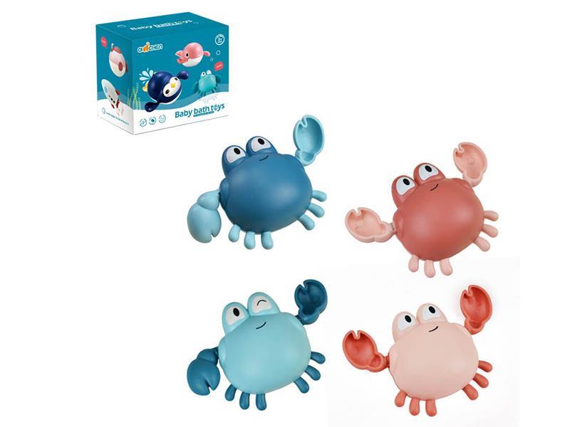 Wind Up Swimming Crab Baby Bath Toys