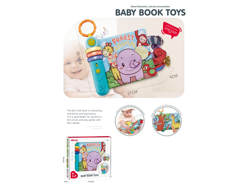 Animal Music Cloth Book