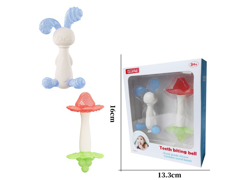 Silicone Rabbit + Silicone Fruit Stick