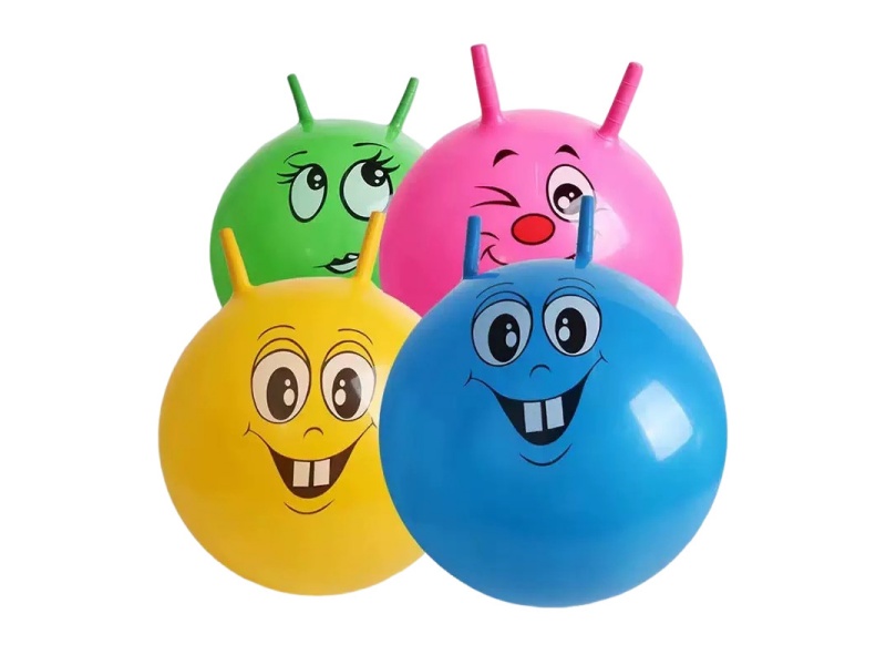 45Cm Sheep Horn Balls In Multiple Colors Randomly Mixed