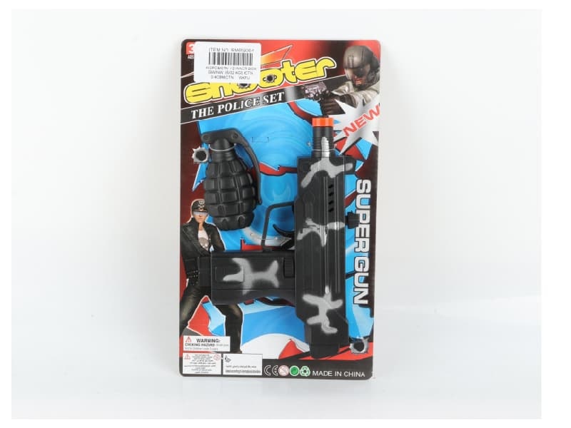 Camouflage Silver Flint Gun