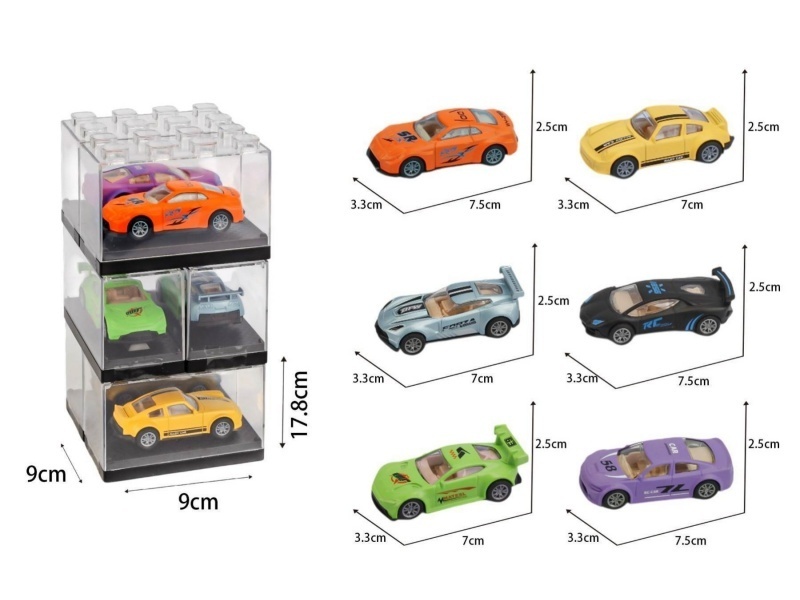 1:64 Alloy Sliding Car