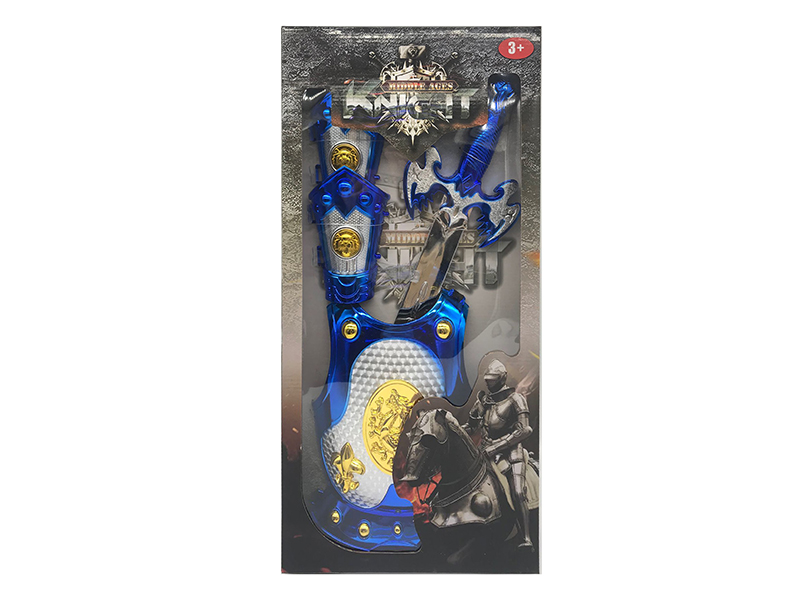 Electroplating Spray-Painted Sword + 2 Hand Armor + Armour