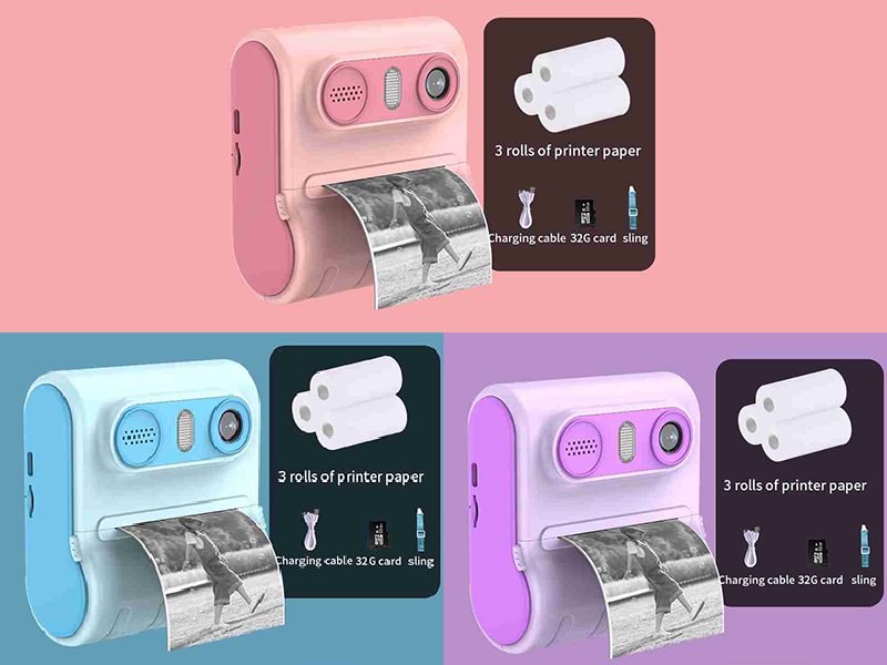 Children's Photo Printing Camera(32G Card)
