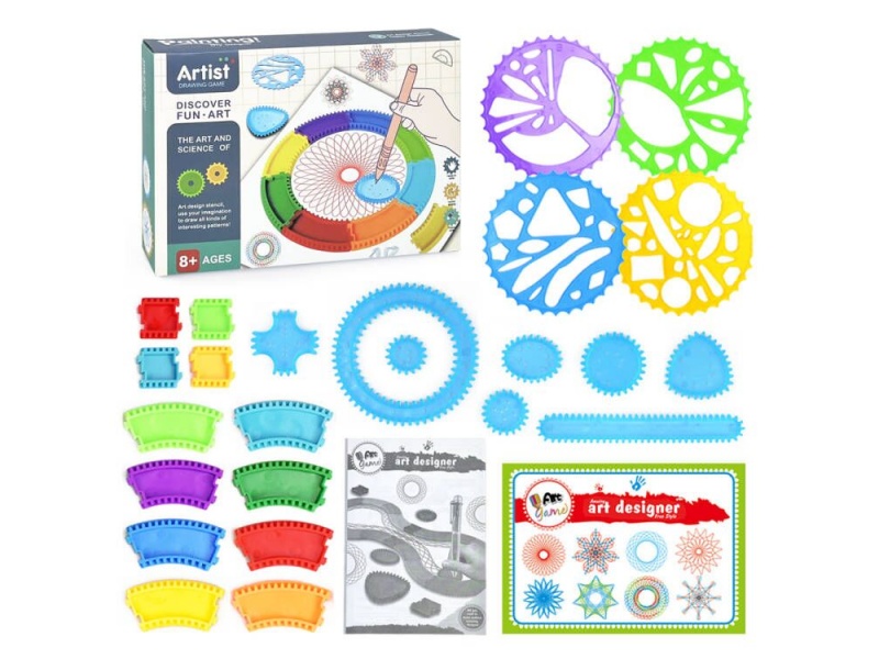 Multifunctional Track Design Ruler Set