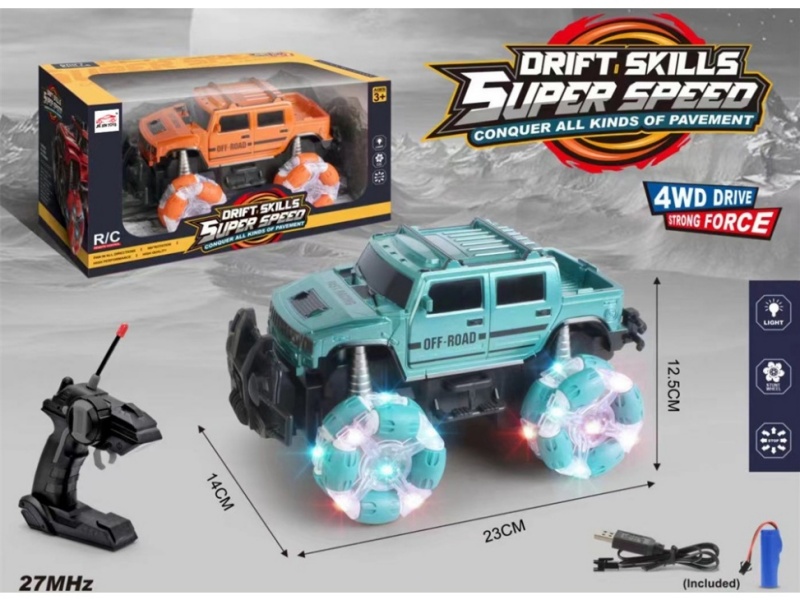 6-Channel  Side Drive Remote Control Car With Light