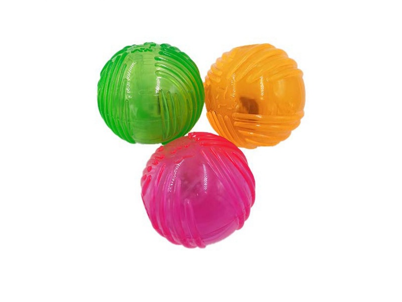 Transparent Light Textured Ball Pet Toy