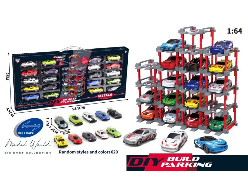 1: 64. Sliding Alloy Car