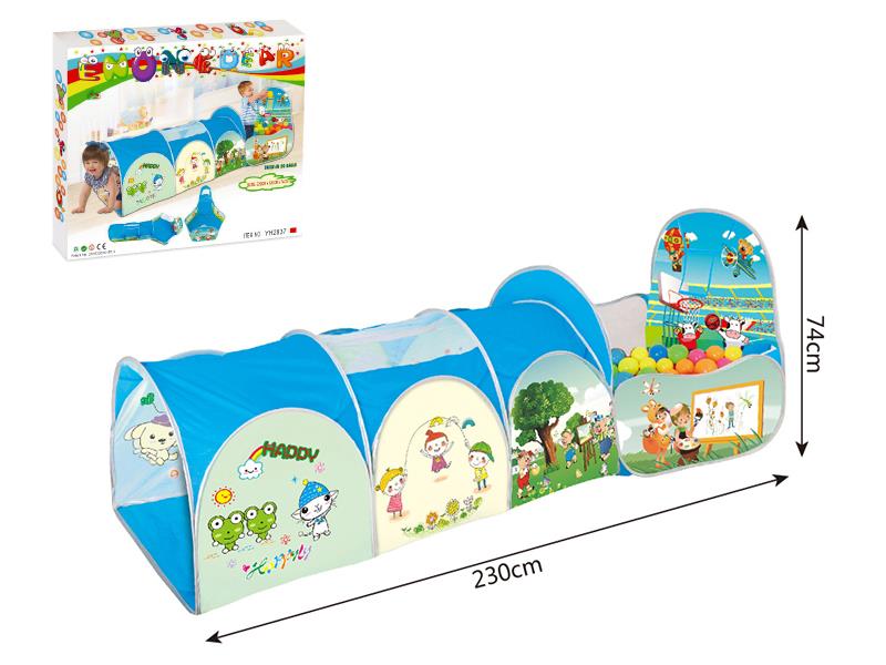 Children's 2 In 1 Play Tent