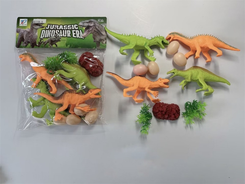 Pvc Dinosaur Set 11Pcs
