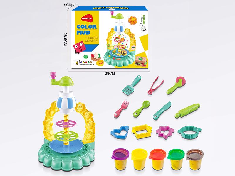 Color Clay Cookies Creation Toy