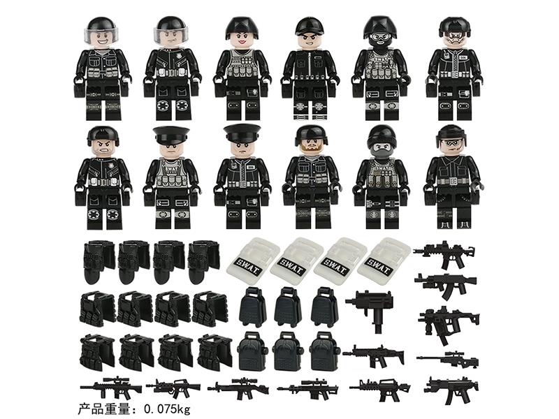 Special Policeman Building Blocks Figures Toys