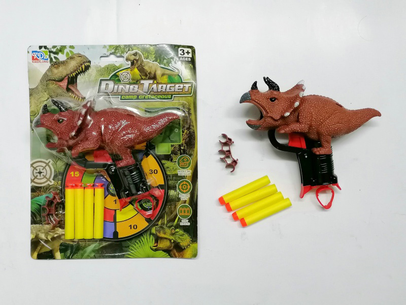 Triceratops Soft Bullet Gun