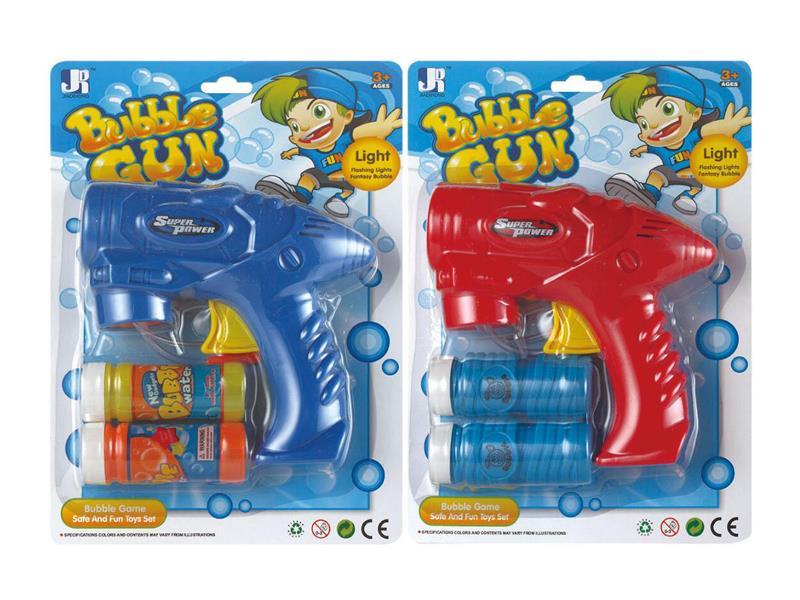 Friction Solid Color Space Shaped Automatic Bubble Gun