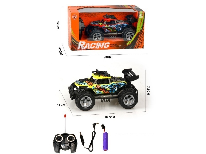 1:24 Four-Way Skeleton Remote Control Car