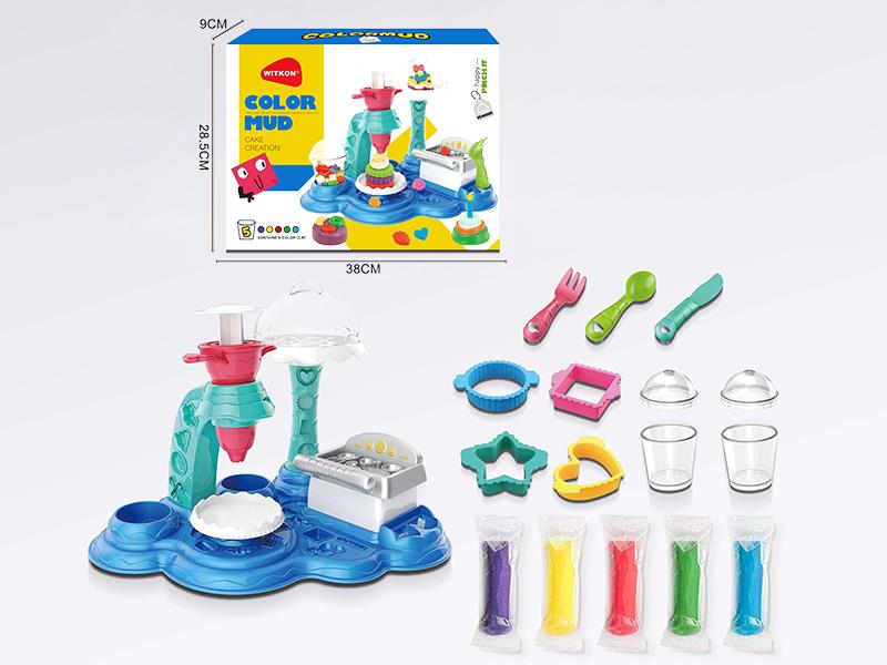 Color Clay Cake Creation Toy