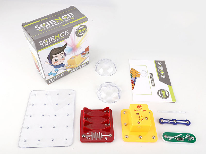 Disco Ball Science Experiment  Electronic Building Block