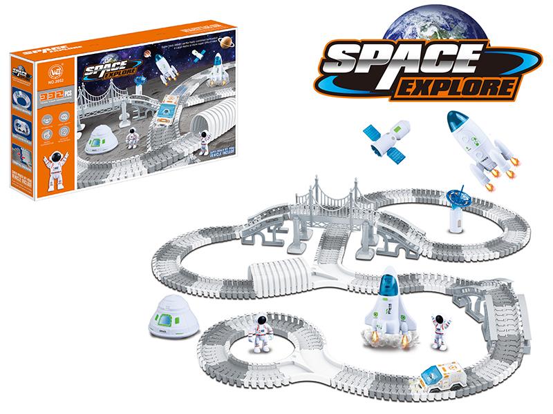 Speed Track Electric Rail Car (332PCS)