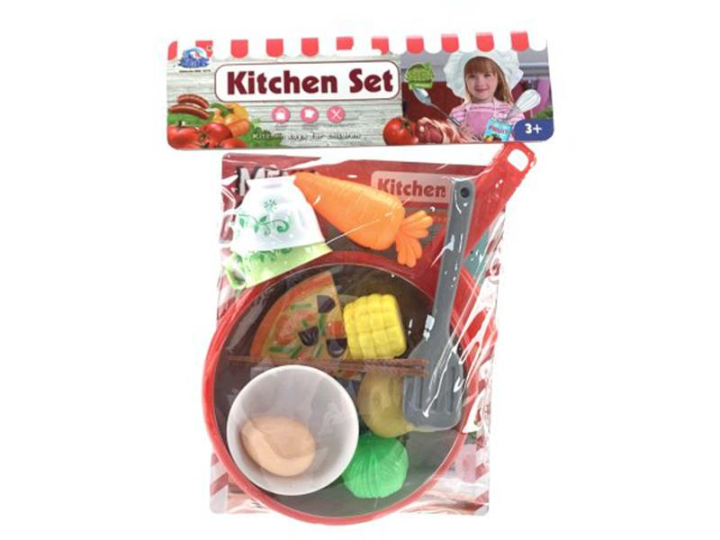 Frying Pan And Food Set