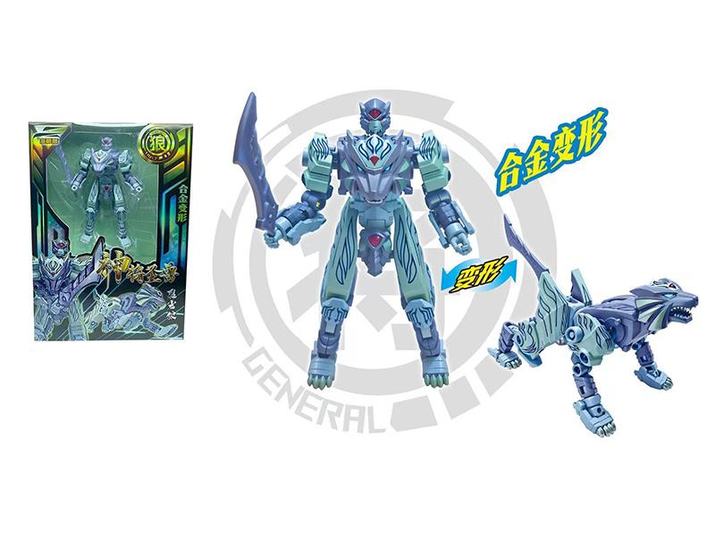 Holy Beast Wolf King Transfiguration Robot Toy