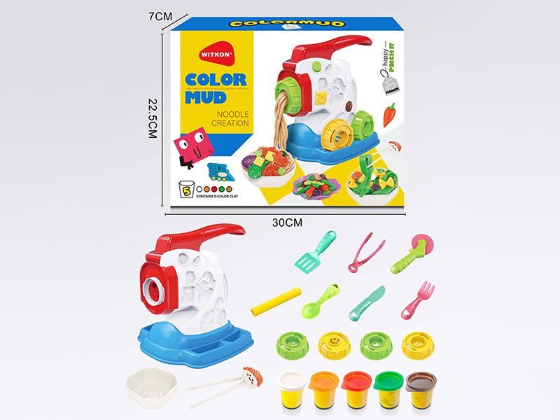 Color Clay Noodle Machine Set