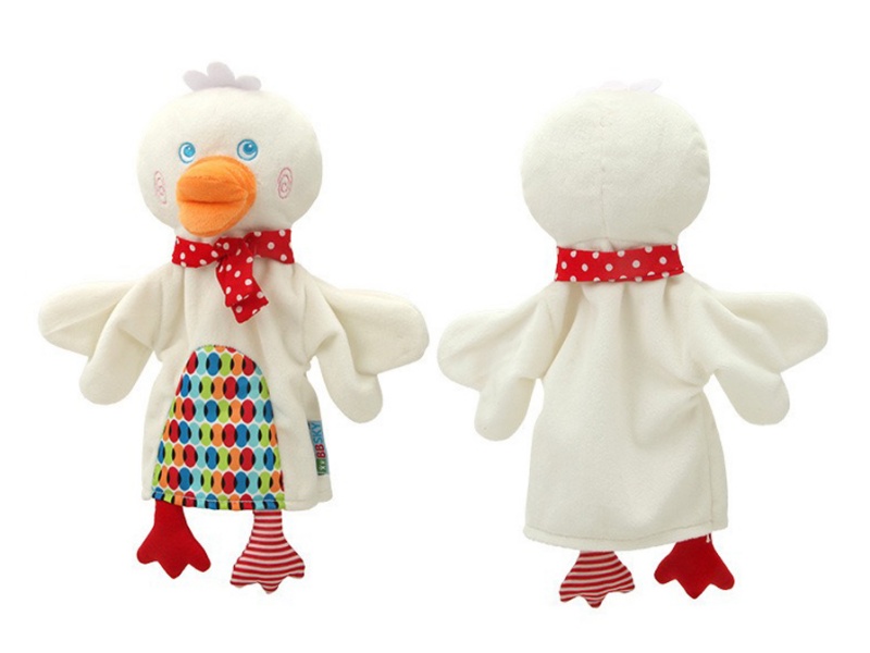 Parent-Child Interactive Duck Plush Hand Puppets