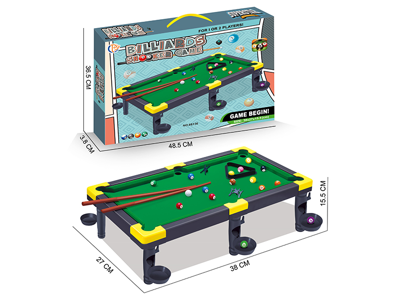 Flocked Billiards Table Toy