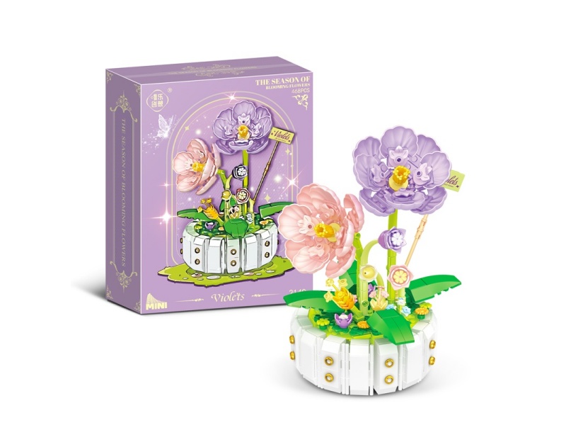 Violet Building Blocks 468pcs