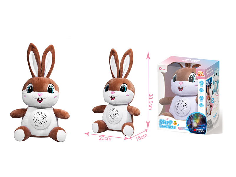 Soothe Plush Toys With Lights And Music - Rabbit