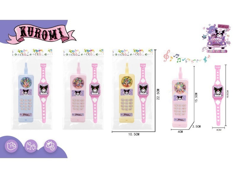 Kuromi Mobile Phone + Watch