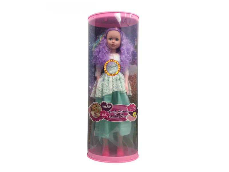 80cm Fashion And Walking Doll With Music(2xAG3 Batteries)