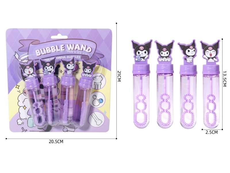 Kuromi Bubble Sticks (1 Color, 4 Styles)