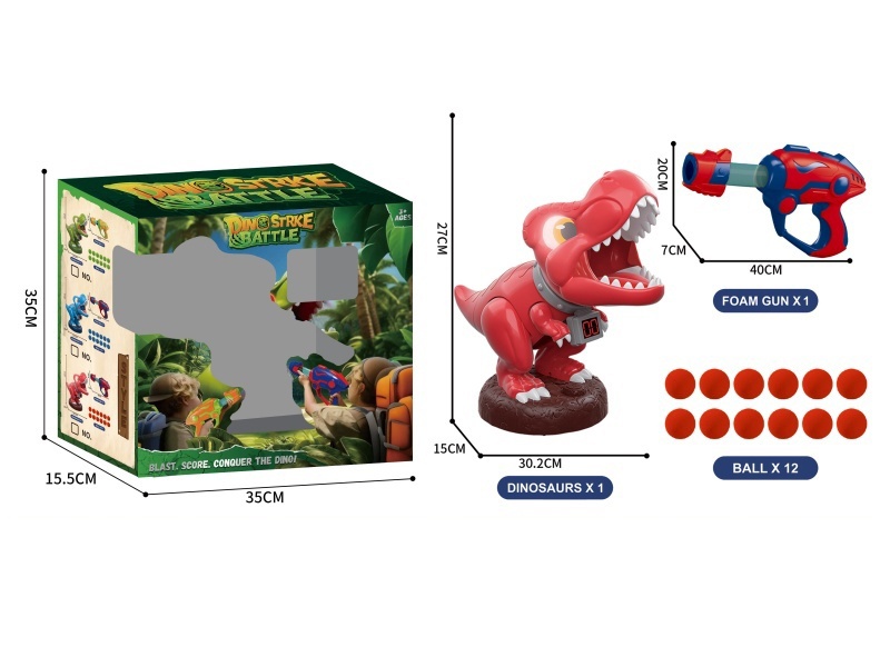 Electric Universal Light, Music, Scoring And Shooting Dinosaurs
