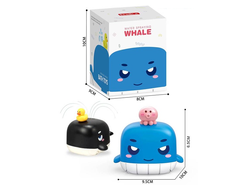 Water Spraying Whale Toy