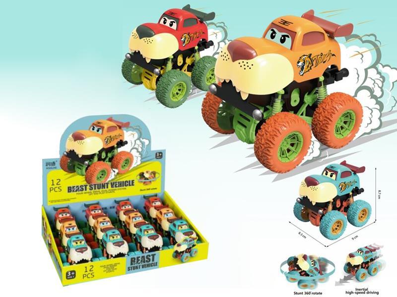 Double Friction Sabertooth Stunt Car