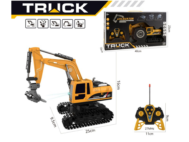 1:22 6CH R/C Drilling Truck With Lights