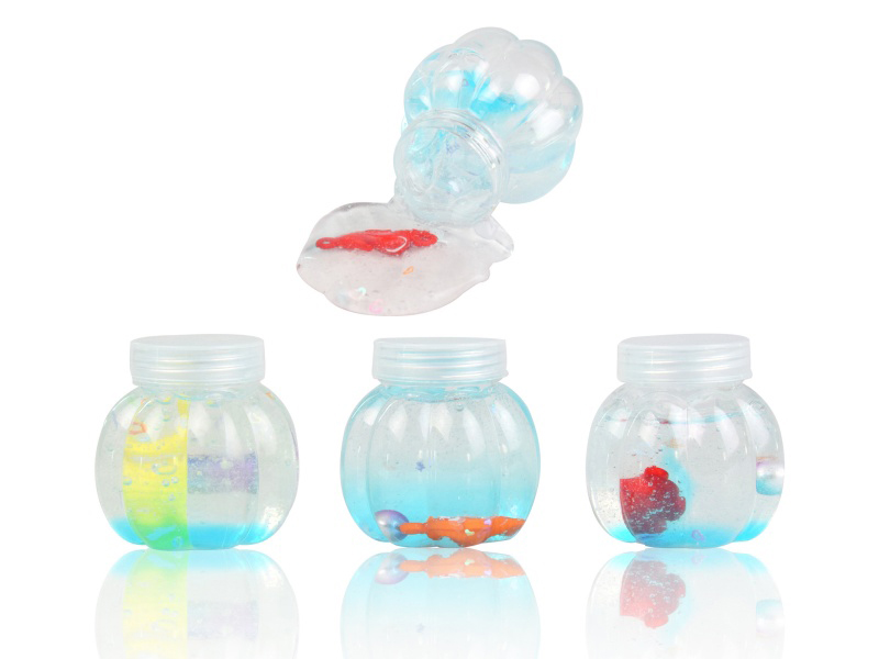 Crystal Mud Slime, Little Pumpkin, Ocean With Light Flashing Mud