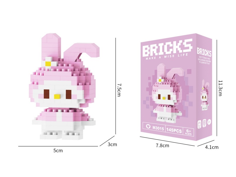 Building Blocks: 145Pcs From Medis