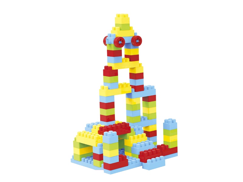 Backpack Box Educational Building Blocks (120 Pieces)